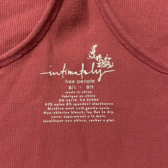 Haley Razorback Brami Crop Top - Picture 3 of 3